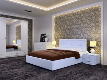 Кровать 1.5-спальная Релакс Adele размер 140*200 с основанием в Нальчике