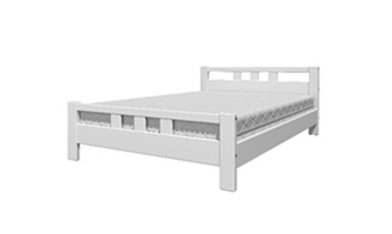 Кровать односпальная Вероника-2 (Белый Античный) 90х200 в Нальчике