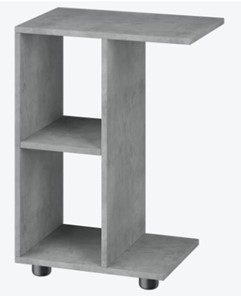 Столик для кровати Ник цвет бетон в Нальчике