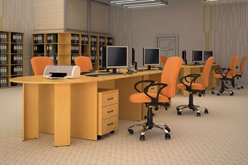 Комплект офисной мебели Классик рабочее место для опенспэйса (фрифло) в Нальчике