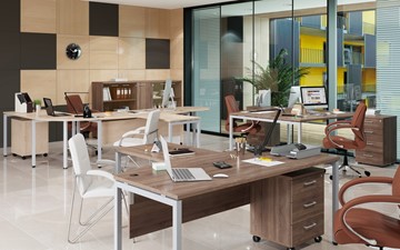 Мебель для персонала Xten S 1 - один стол с приставным брифингом в Нальчике