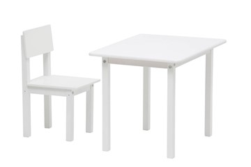 Детский стол и стул POLINI Kids Simple 105 S Белый в Нальчике