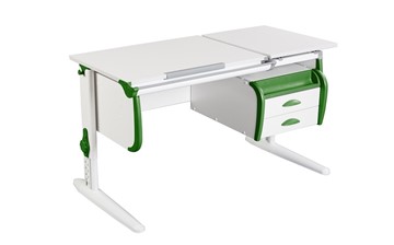 Растущий стол 1/75-40 (СУТ.25) + Tumba 3  белый/белый/Зеленый в Нальчике