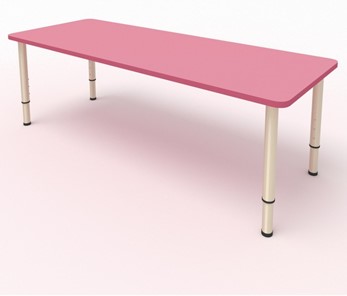 Стол для детей 2-местный  (по одну сторону столешн.) СДО-2 (0-3) розовый в Нальчике