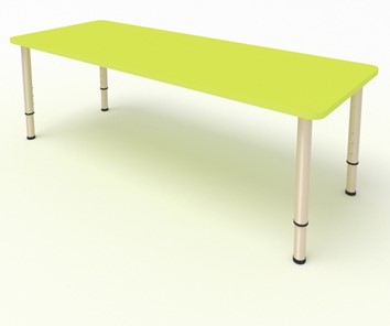 Детский стол 2-местный  (по одну сторону столешн.) СДО-2 (0-3) желтый в Нальчике