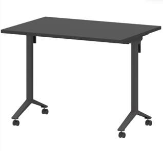Мобильный стол Моби МБ25-100.70 (Графит/Антрацит) в Нальчике