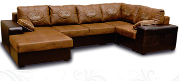 П-образный диван Verdi Плаза 405х210 в Нальчике