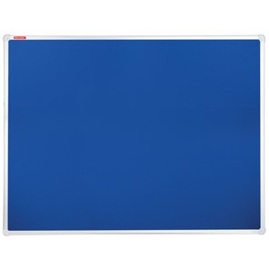 Доска  для объявлений c текстильным покрытием для объявлений 60х90 см синяя, ГАРАНТИЯ 10 ЛЕТ, РОССИЯ, BRAUBERG, 231700 в Нальчике