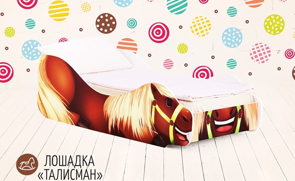 Кровать детская Лошадка-Талисман в Нальчике - изображение