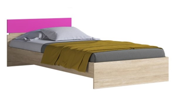 Кровать подростковая Формула, 900 розовый с основанием в Нальчике - изображение