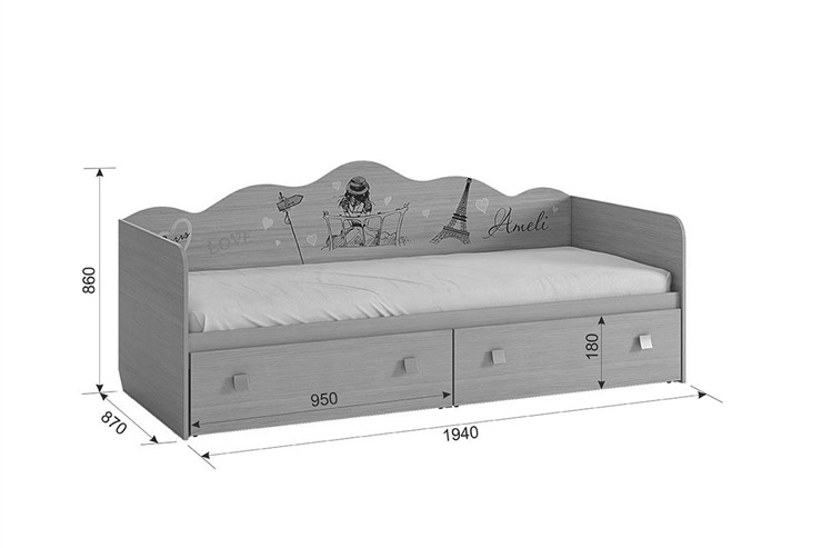 Детская кровать-софа Амели в Нальчике - изображение 2