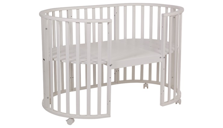 Детская кроватка-трансформер POLINI Kids Simple 905 Белый в Нальчике - изображение 3