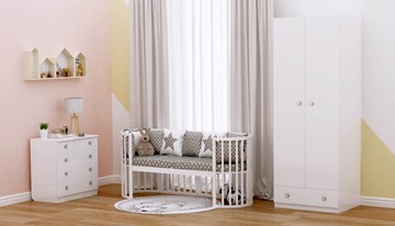 Детская кровать POLINI Kids Simple 911 Белый в Нальчике - предосмотр 8