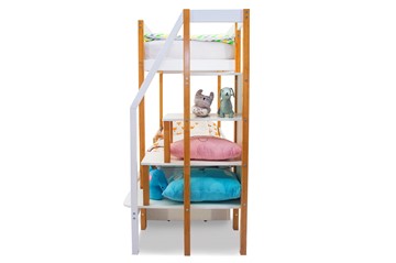 Двухэтажная детская кровать Svogen дерево-белый в Нальчике - предосмотр 6
