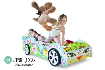Кровать-машина детская Принцесса в Нальчике - предосмотр 3