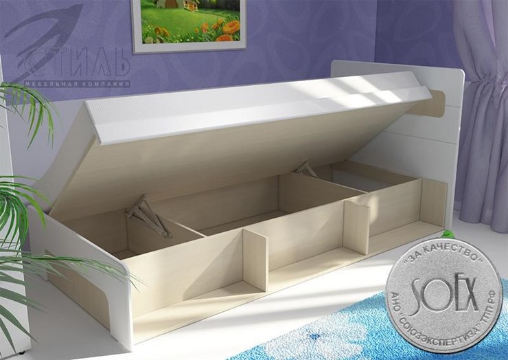 Детская кровать с подъемным механизмом Палермо-Юниор без вставок в Нальчике - изображение 2