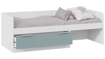 Детская кровать Марли Тип 1 (Белый/Серо-голубой) в Нальчике - предосмотр 1