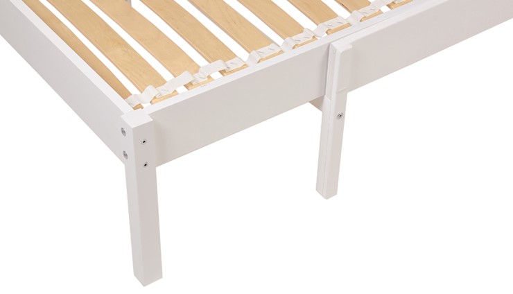 Кровать в детскую POLINI Kids Simple 935 Белый в Нальчике - изображение 4