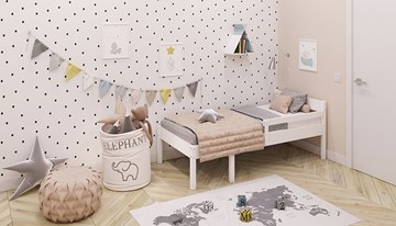 Кровать в детскую POLINI Kids Simple 935 Белый в Нальчике - предосмотр 6