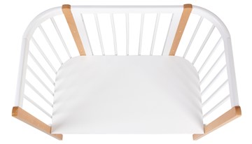 Кроватка-трансформер POLINI Kids Simple 120 Белый / Бук в Нальчике - предосмотр 4