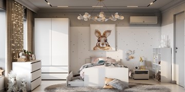 Комната для мальчика Токио, белый текстурный в Нальчике