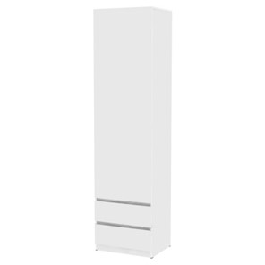 Одностворчатый шкаф Мальта H165, Белый в Нальчике