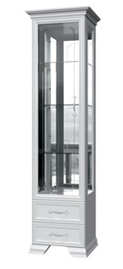 Шкаф-витрина Грация ШР-1, белый, 3 стекла, 420 в Нальчике