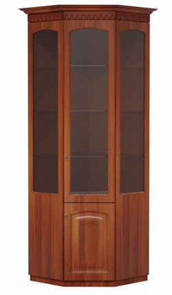 Угловой шкаф Гармония-4, витрина МЦН в Нальчике - изображение