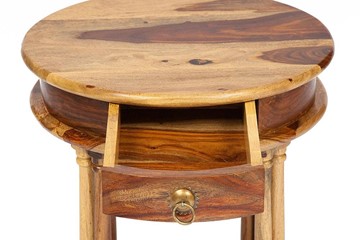 Кофейный стол Бомбей - 1149  палисандр, 45*45*60, натуральный (natural) арт.10049 в Нальчике - предосмотр 1