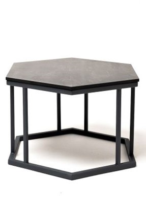Столик для гостиной Женева  цвет серый гранит  RC658-50-50-4sis в Нальчике - изображение