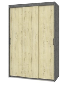 Шкаф трехстворчатый Томас Т31, Камень темный/Ирландский дуб в Нальчике - предосмотр