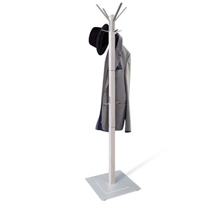 Вешалка для одежды Альберо SHT-CR11 (беленый/алюм.мет) в Нальчике