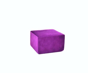 Пуф Тетрис 50х50, фиолетовый в Нальчике