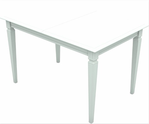 Кухонный стол раскладной Сиена исп.2, тон 9 (Морилка/Эмаль) в Нальчике - изображение