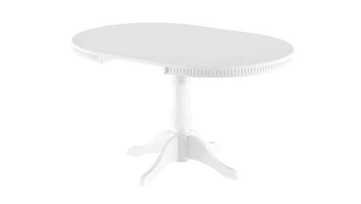 Кухонный стол раскладной Орландо Т1, цвет Белый матовый (Б-111.02.1) в Нальчике - изображение 1