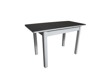 Кухонный стол раздвижной Айсберг-1СТ белое-черное в Нальчике - предосмотр 1
