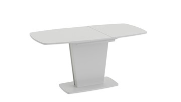 Раздвижной стол Честер тип 2, цвет Белый/Стекло белый глянец в Нальчике - предосмотр 1