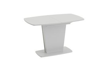 Раздвижной стол Честер тип 2, цвет Белый/Стекло белый глянец в Нальчике - предосмотр