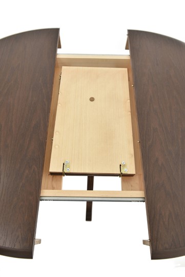Раздвижной стол Фабрицио-1 исп. Круг 820, Тон 9 (Морилка/Эмаль) в Нальчике - изображение 6