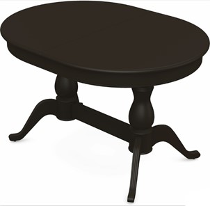 Раздвижной стол Фабрицио-2 исп. Овал 1600, Тон 11 Покраска + патина с прорисовкой (на столешнице) в Нальчике