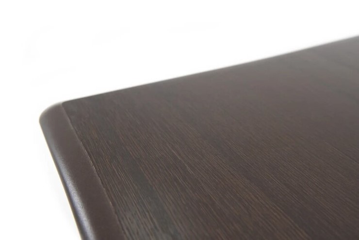 Кухонный раздвижной стол Кабриоль 1200х800, (Тон 7 - Орех тёмный) Морилка/Эмаль в Нальчике - изображение 3