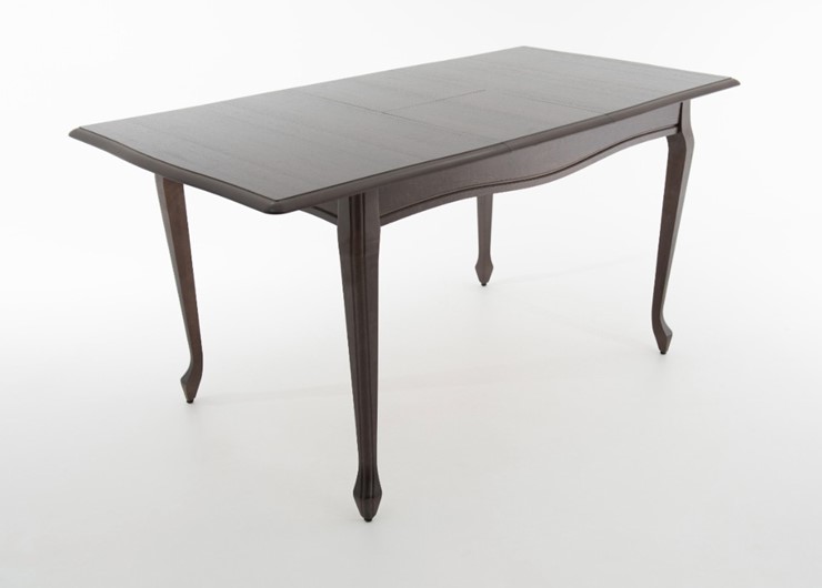 Обеденный раздвижной стол Кабриоль 1400х800, тон 9 (Морилка/Эмаль) в Нальчике - изображение 3