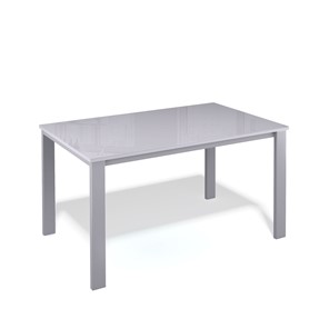 Раздвижной стол Kenner LL1200 серый/стекло серое глянец в Нальчике
