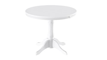 Кухонный стол раскладной Орландо Т1, цвет Белый матовый (Б-111.02.1) в Нальчике - предосмотр
