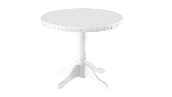 Кухонный стол раскладной Орландо Т1, цвет Белый матовый (Б-111.02.1) в Нальчике - изображение