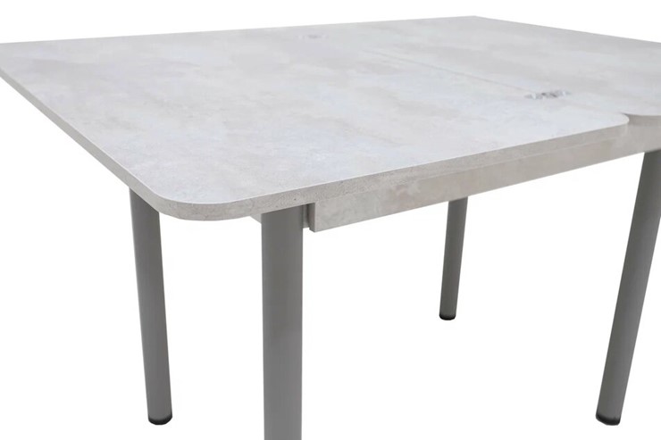 Кухонный стол раскладной Прайм-3Р, Цемент светлый в Нальчике - изображение 3