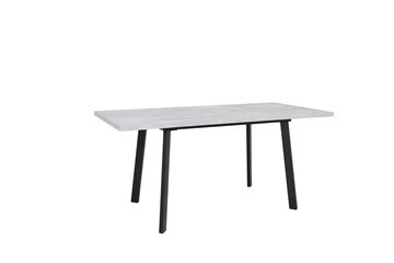 Кухонный стол раскладной Робин, опоры прямые, цемент светлый в Нальчике - предосмотр 2