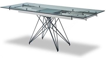 Кухонный раскладной стол T-041 (140) прозрачный в Нальчике - предосмотр 3