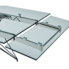 Кухонный раскладной стол T-041 (140) прозрачный в Нальчике - предосмотр 5