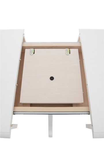 Кухонный стол раздвижной Фабрицио-1 исп. Мини 1100, Тон 12 (Морилка/Эмаль) в Нальчике - изображение 4
